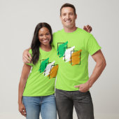 Ierse vlagontwerp t-shirt (Unisex)