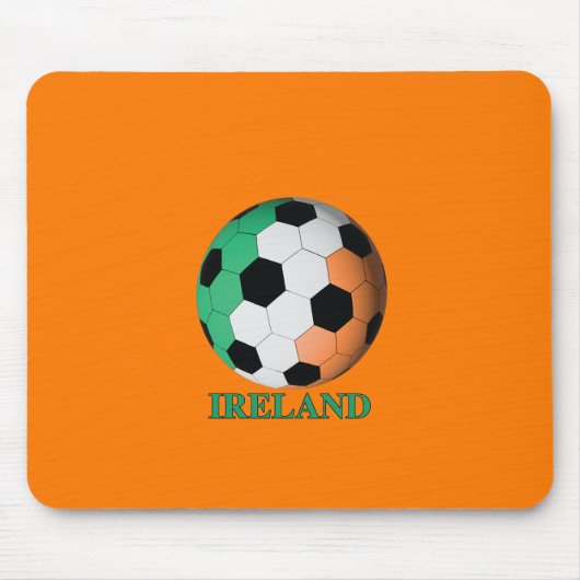 Ierse voetbal muismat (Voorkant)