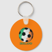 Ierse voetbal sleutelhanger (Achterkant)