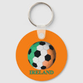 Ierse voetbal sleutelhanger (Achterkant)