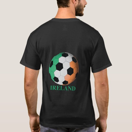 Ierse Voetbal T-shirt (Achterkant)