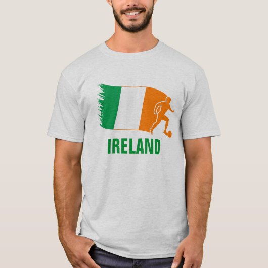 Ierse voetbalvlag t-shirt (Voorkant)