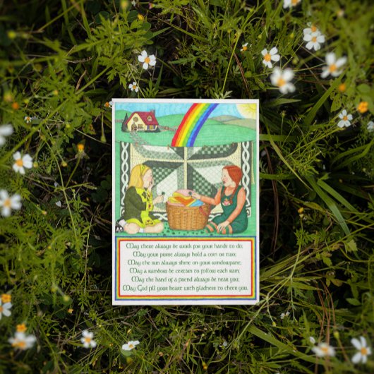 Ierse vriendschap Wens St. Patrick's Day Kaart