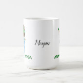 Ierse vrouw met vier bladluiken koffiemok (Center)