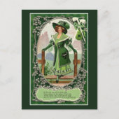  Ierse vrouwen St. Patrick's Day Feestdagenkaart (Voorkant)
