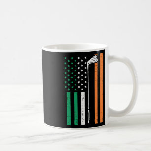 Ierse VS Vlag Golf Vintage St Patrick Golfen Patri Koffiemok
