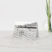 Ierse wateren bedankkaart (Voorkant)