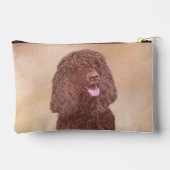 Ierse waterspaniël IWS schildert originele hondenk Etui (Achterkant)