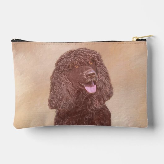 Ierse waterspaniël IWS schildert originele hondenk Etui (Achterkant)