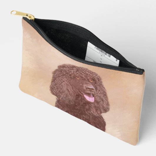 Ierse waterspaniël IWS schildert originele hondenk Etui (Open)