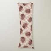 Ierse waterspaniël IWS schildert originele hondenk Lichaamskussen (Voorkant Verticaal)