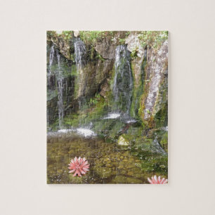 Ierse waterval in de gierstraat van Blarney Ierlan Legpuzzel