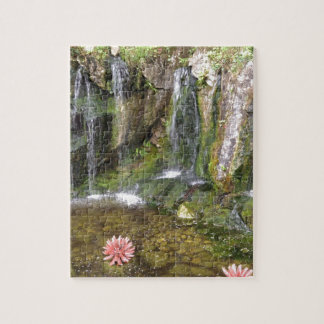 Ierse waterval in de gierstraat van Blarney Ierlan Legpuzzel