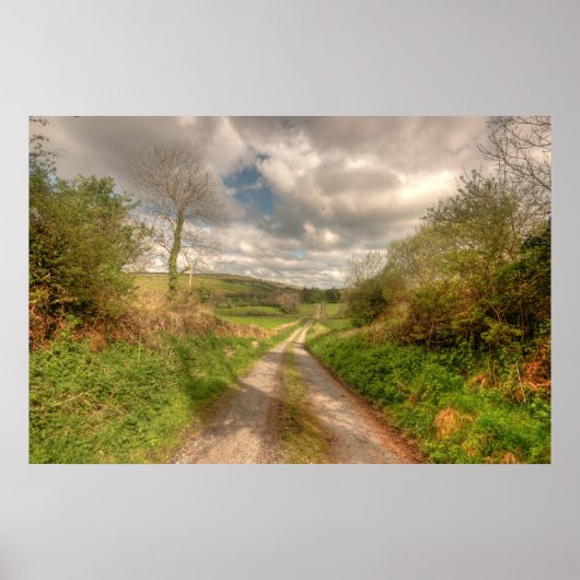 Ierse weg poster (Voorkant)