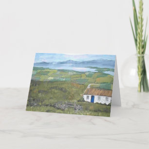 Ierse wenskaart  Baai van Bantry, Ierland Landscha Kaart