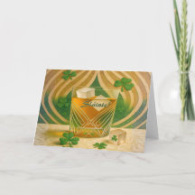Ierse whiskey tumbler "Sláinte!"