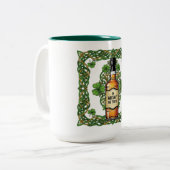 Ierse Whiskey Tweekleurige Koffiemok (Voorkant links)