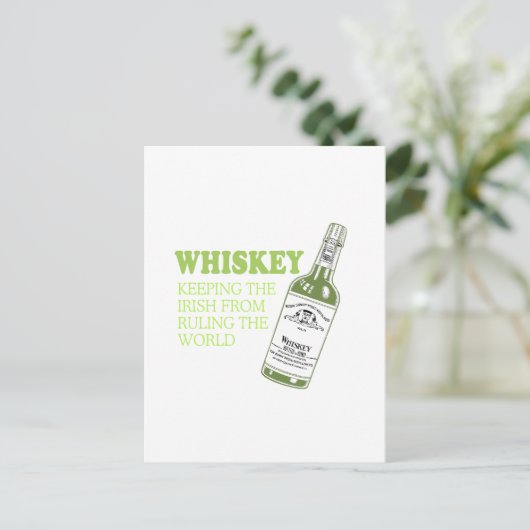 IERSE WHISKY BRIEFKAART (Staand voorkant)