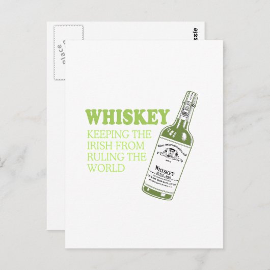 IERSE WHISKY BRIEFKAART (Voorkant / Achterkant)