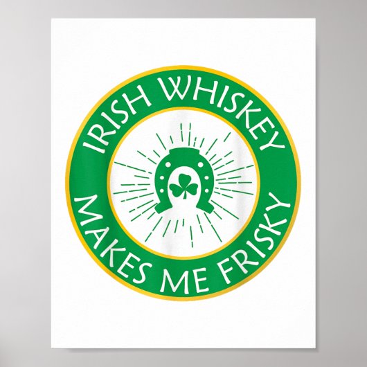 Ierse whisky maakt me frisjes _1 poster (Voorkant)