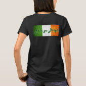 Ierse Wolfhound Ierse vlag Erin go Bragh T-Shirt (Achterkant)