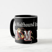 ierse wolfhound mam cadeaus mok (Voorkant links)