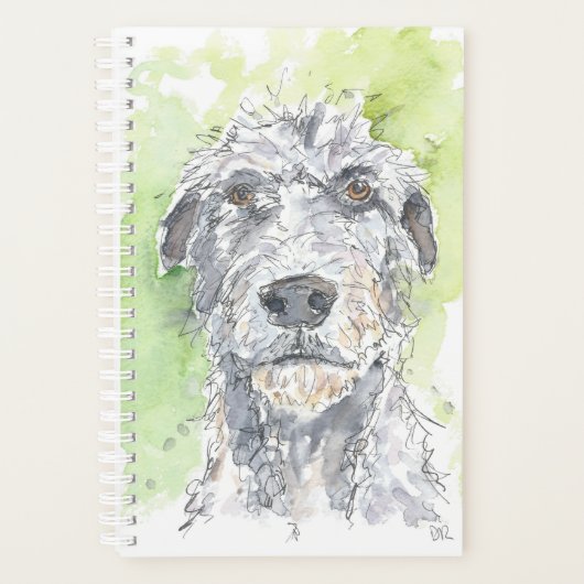 Ierse Wolfhound ontwerper. Planner (Voorkant)