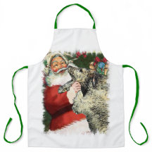 Ierse Wolfhound Vintage Kerstmis