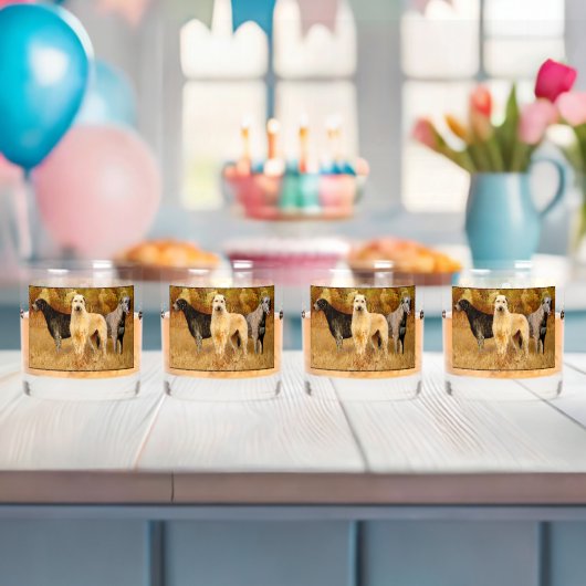 Ierse Wolfhounds & Cross Drinkware Set Whisky Glas (Insitu (Baby Shower))