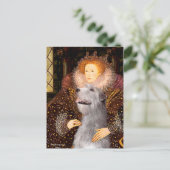 Ierse Wolfshond 6 - Koningin Briefkaart (Staand voorkant)