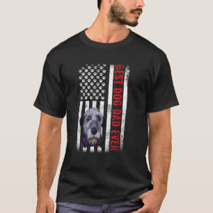 Ierse Wolfshond beste hond vader ooit Amerikaanse T-shirt