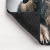 Ierse wolfshond droomt van biefstuk muismat (Hoek)