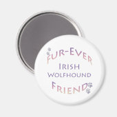 Ierse wolfshond Furever Magneet (Voorkant / Achterkant)