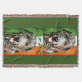 Ierse wolfshond gooien deken (Voorkant)