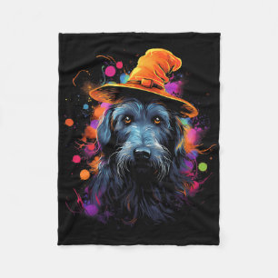 Ierse wolfshond Halloween hond huisdier hond Fleece Deken