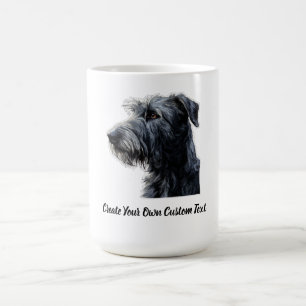 Ierse Wolfshond Hond Maak Uw Eigen Aangepaste Teks Koffiemok