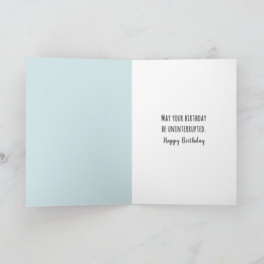 Ierse Wolfshond leest een krant Kaart (Binnen)