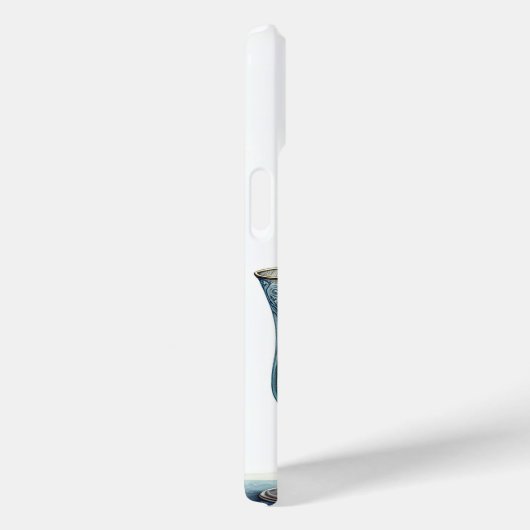 Ierse wolfshond met retro soda Case-Mate iPhone case (Achterkant / Rechts)