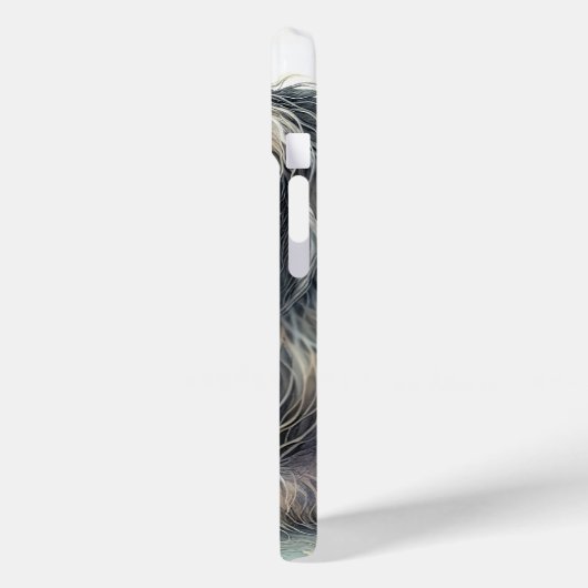 Ierse wolfshond met retro soda Case-Mate iPhone case (Achterkant / Links)