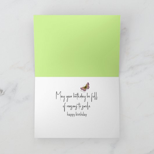 Ierse wolfshond met vlinders kaart (Binnen)