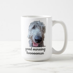 Ierse Wolfshond Mok – Goedemorgen Mennnnese