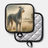 Ierse Wolfshond Pannenlap (Voorkant / Achterkant)