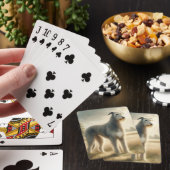 Ierse Wolfshond Pokerkaarten (Insitu)