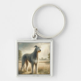 Ierse Wolfshond Sleutelhanger
