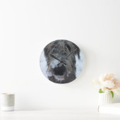 ierse wolfshond speelt in de sneeuw ronde klok (Huis)