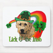 Ierse Wolfshond St. Patrick Muismat (Voorkant)