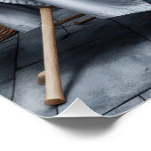 Ierse Wolfshond Strijkkleding Perfect Poster (Hoek)