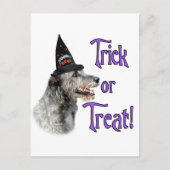 Ierse wolfshond truc briefkaart (Voorkant)