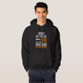 Ierse Wolfshond Vader Als Je Gemiddelde Hondenvade Hoodie (Voorkant volledig)