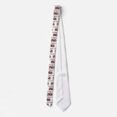 Ierse Wolfshond Vader Cadeaus Stropdas (Achterkant)